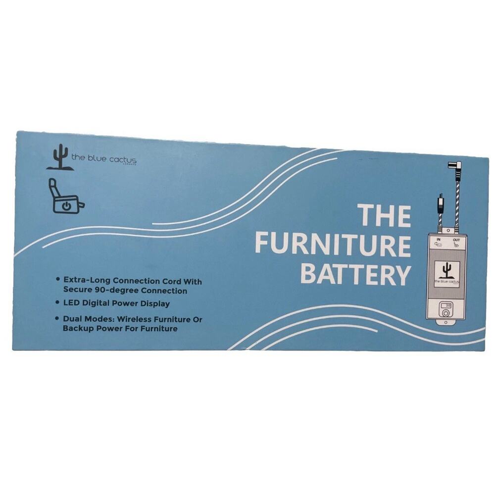 The Blue Cactus Reclining Furniture Power Supply Kit - 2-Pin Furniture Charger